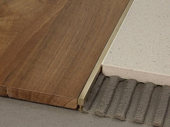 Tile to hardwood transition